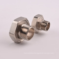 High Pressure Tube Npt Female Union Connector Air Pipe Compression Fittings Brass